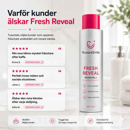 NuvoraSmile Fresh Reveal Munskölj