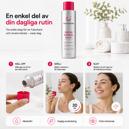 NuvoraSmile Fresh Reveal Munskölj