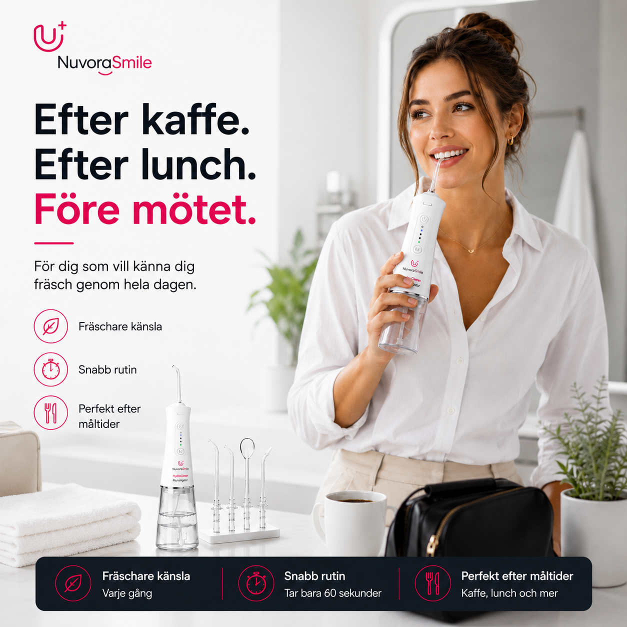 NuvoraSmile HydroClean Munirrigator